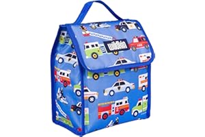 Wildkin Kids Insulated Lunch Bag – Reusable, Ideal for Hot/Cold Snacks, School & Travel - Heroes