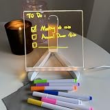 Furrbudie 12pcs Neon Light Board Pens Colored Markers for Glow Art Pad view 5