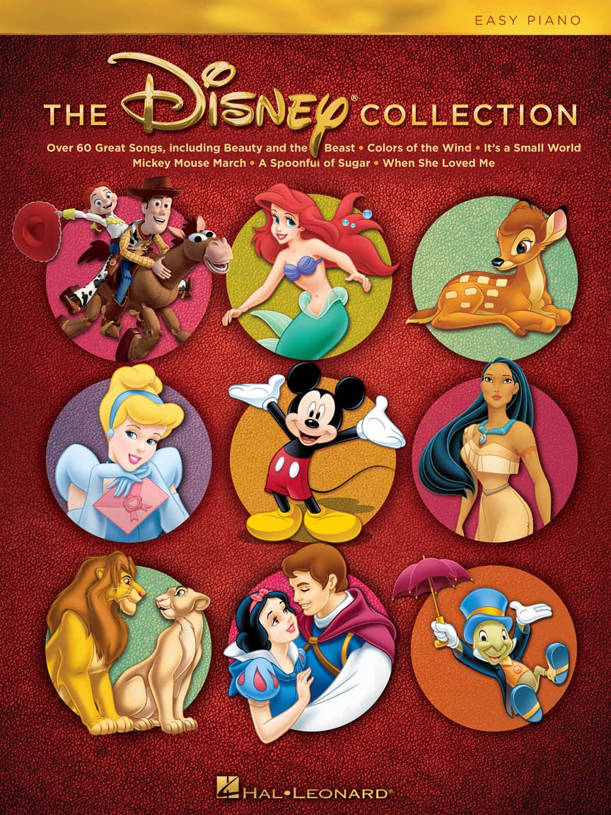 Easy Piano: The Disney Collection: Easy Piano Songbook: Over 60 Great Songs