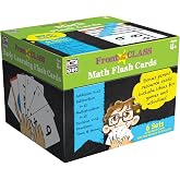 Carson Dellosa - Math Flash Cards - Full Sets for Addition, Subtraction, Multiplication, Division, Fractions, Time &amp; Money, 300+ Cards, Pre K - 3
