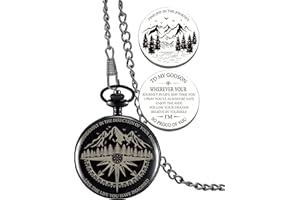 Godson Gifts from Godmother Godfather, Go Confidently Pocket Compass Engraved Black, Godson Pocket Token, Inspirational Keeps