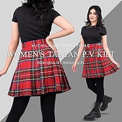 Scottish Tartan Kilts for Women I Traditional
