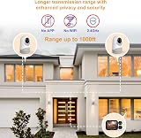 HelloBaby Baby Monitor 2 Cameras Night Vision 3.2 inch IPS Screen view 5