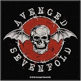 Avenged Sevenfold distressed skull patch