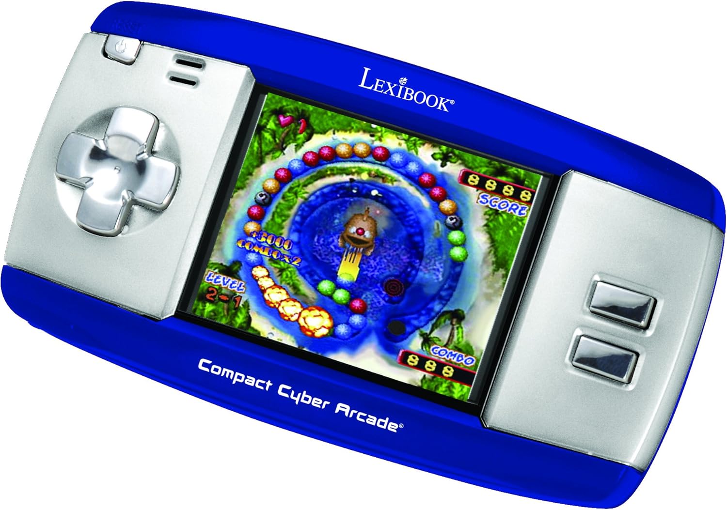 Lexibook Console Cyber Arcade Bleu Bleu Amazon.fr Jeux et Jouets
