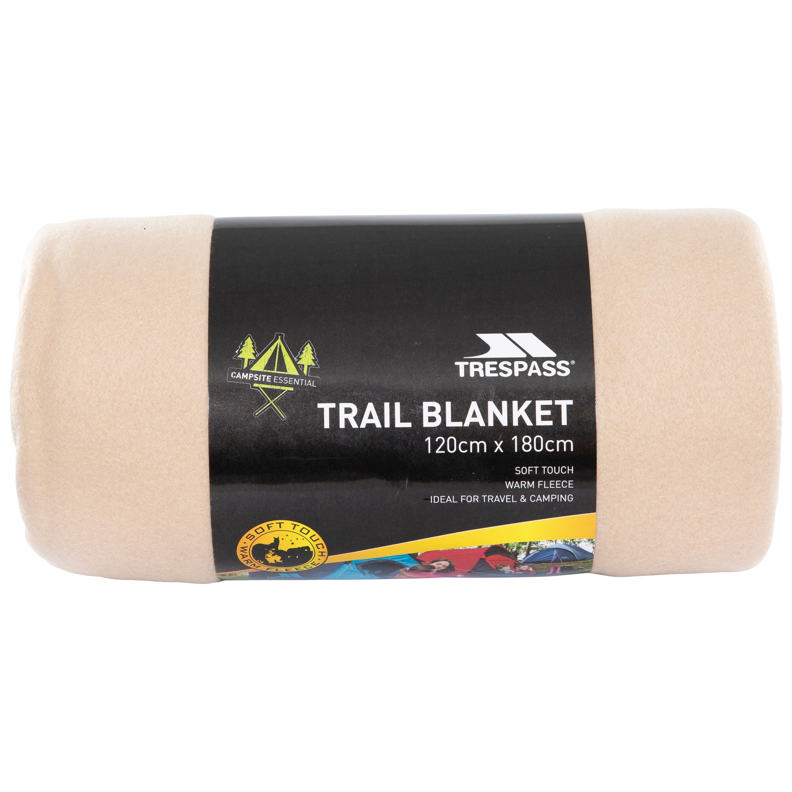 Trespass Picnic Travel Soft Touch Microfleece 120 x180cm