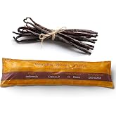 10 Vanilla Beans - Whole Extract Grade B Pods for Baking, Homemade Extract, Brewing, Coffee, Cooking - Tahitian