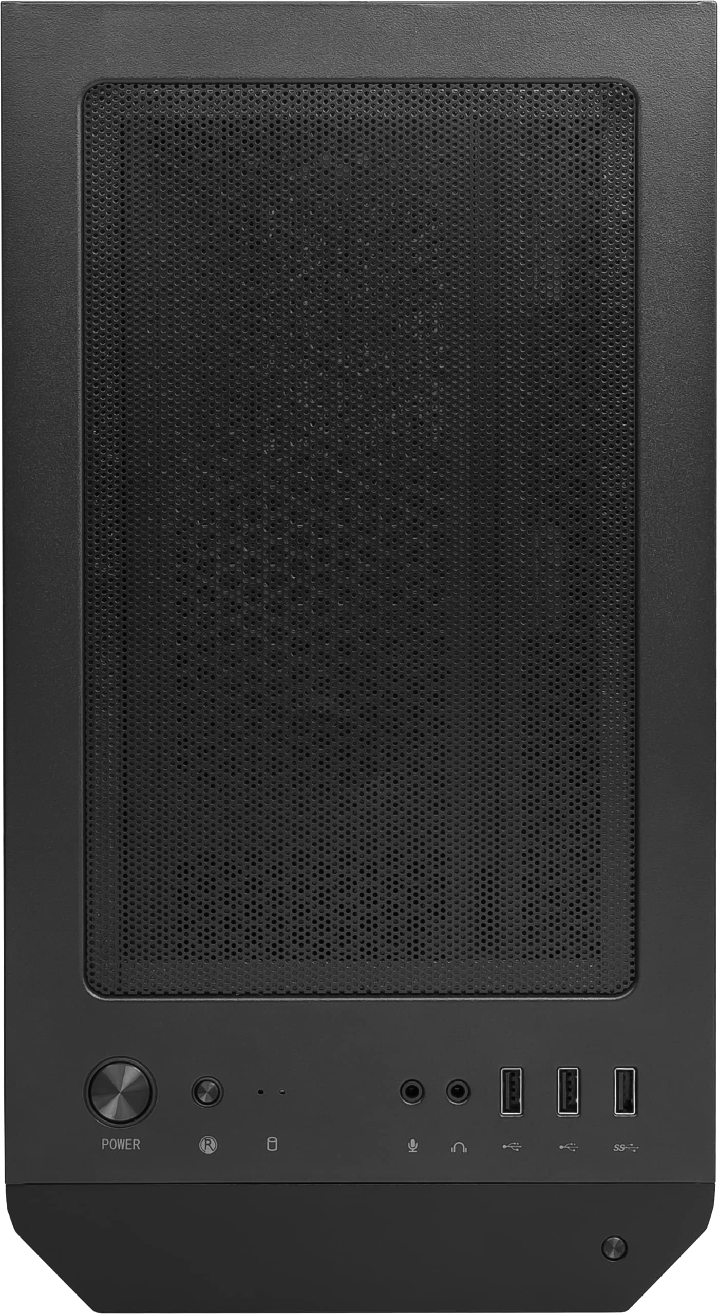 Msi Mag Forge M100R Midi Tower Gaming Computer Case 'Black, 3X 120Mm Argb Pwm Fans, 1X 120Mm Fan, 1-6 Argb Hub, Tempered Glass, Msi Center, Matx, Mini-Itx' - View 6