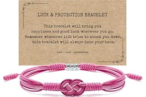 HARACRAFT Infinity Multiple Color Bracelet, Camouflage Camo Army Military String, Inspirational Luck and Protection Kabbalah Adjustable for Men, Women, Friendship