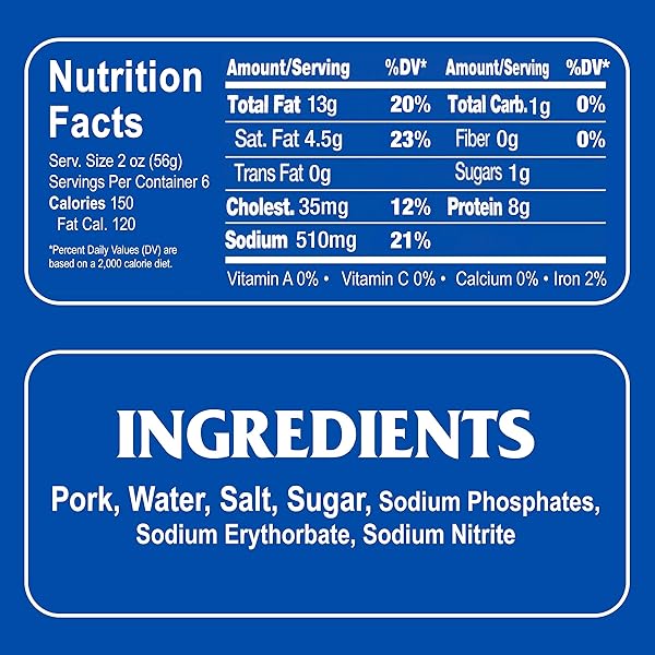 ARMOUR STAR PREMIUM PORK LUNCHEON MEAT, KETO FRIENDLY, 12 OZ