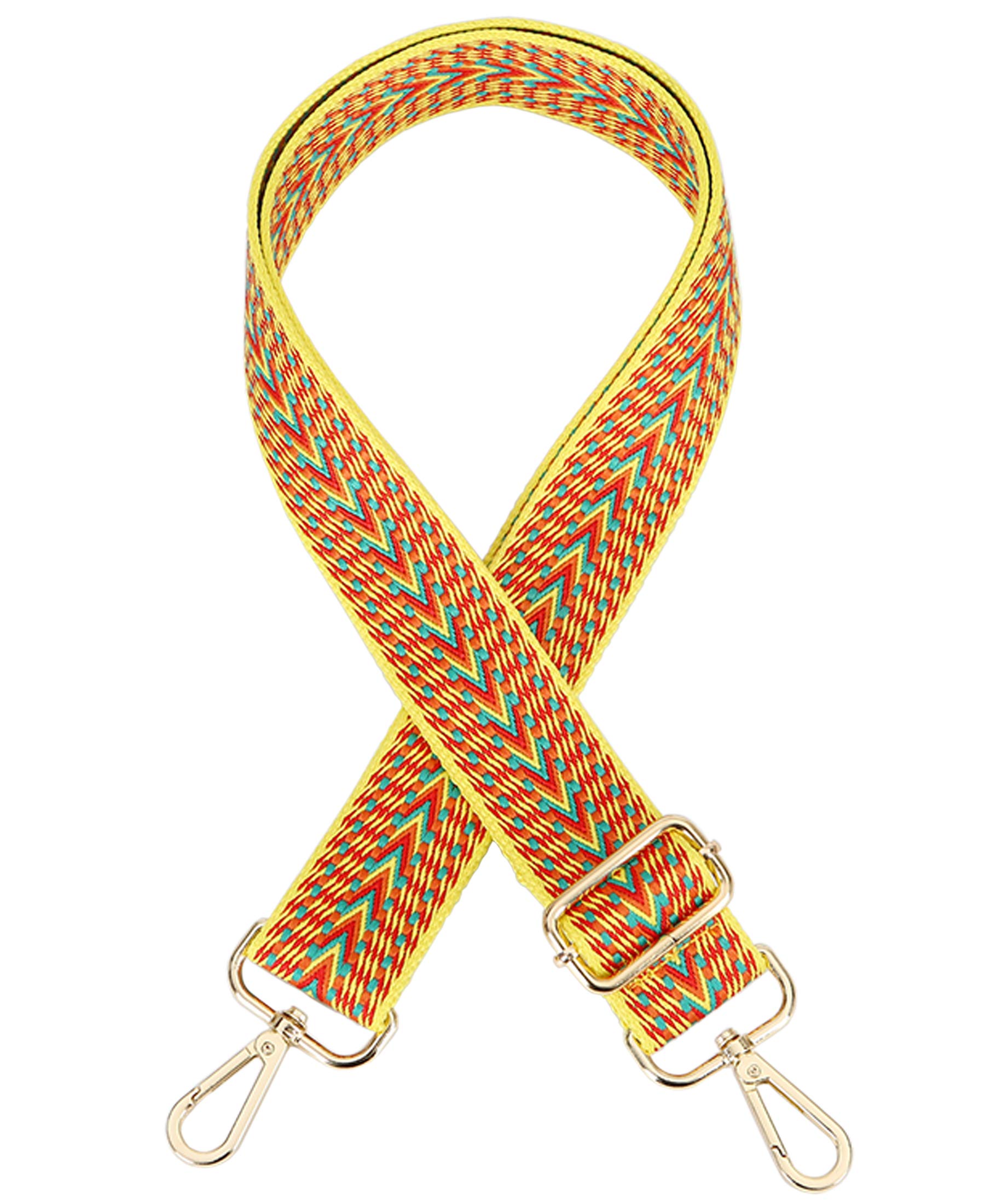 Colorful Shoulder Strap Adjustable Replacement Belt Crossbody Canvas Bag Handbag Wide Long Straps