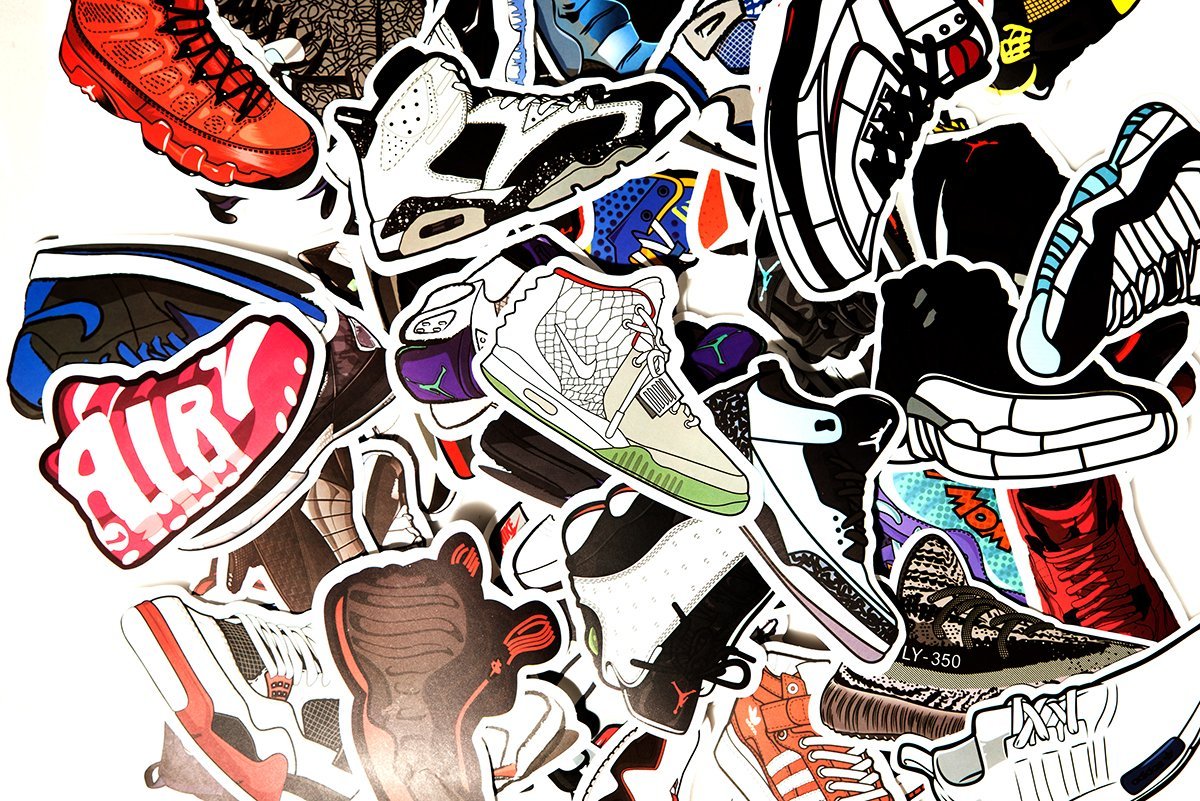 100 hypebeast stickers