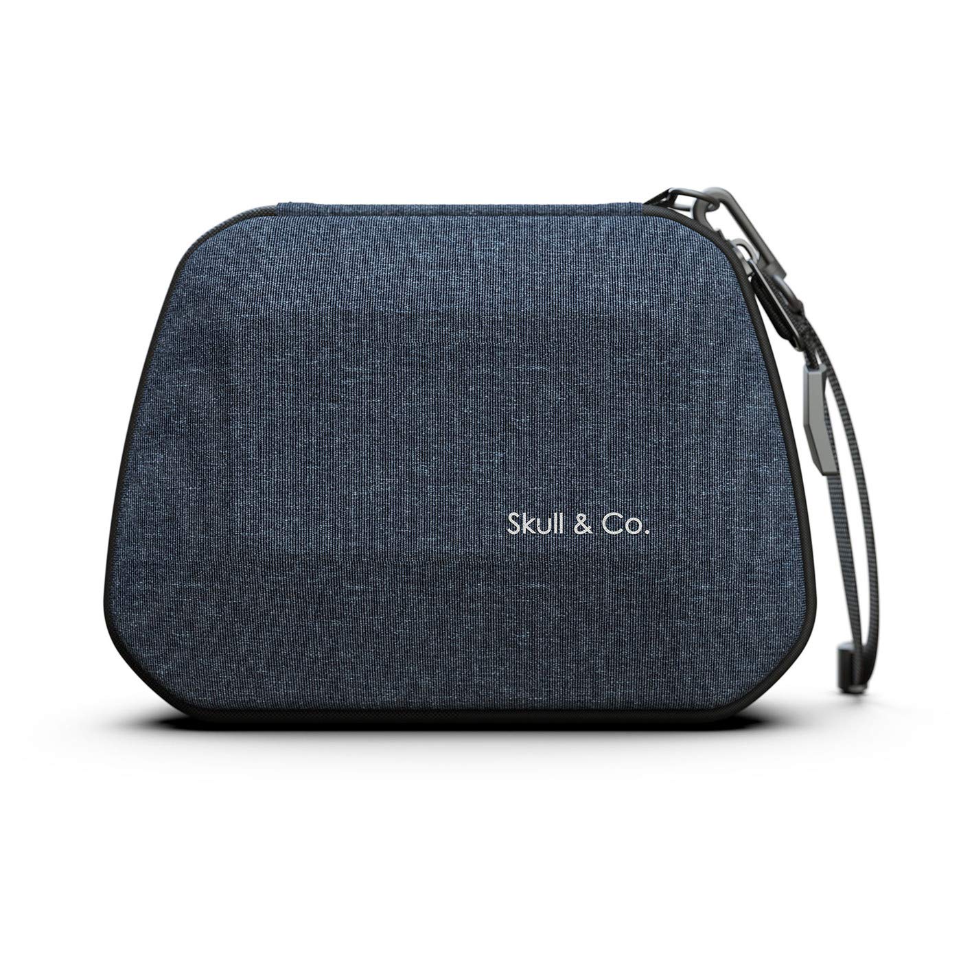 Skull & Co. Controller Case: Portable Hard Shell Protective Travel Carrying Case for PS5 DualSense Controller - Denim