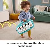 Fisher-Price Glow and Grow Kick & Play Piano Gym Blue Newborn to Toddler view 7