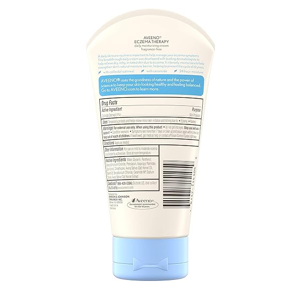 AVEENO ECZEMA THERAPY DAILY MOISTURIZING CREAM, 5 OZ