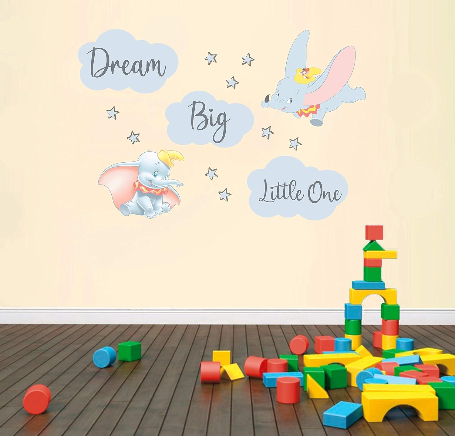 dumbo wall art for nursery
