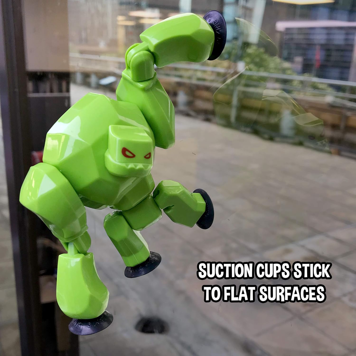 Zing Stikbot Mega Monsters 3 Pack, Complete Set of 3 Stikbot Poseable Monster Action Figures, Cerberus, Gigantus and Scorch - Image 5