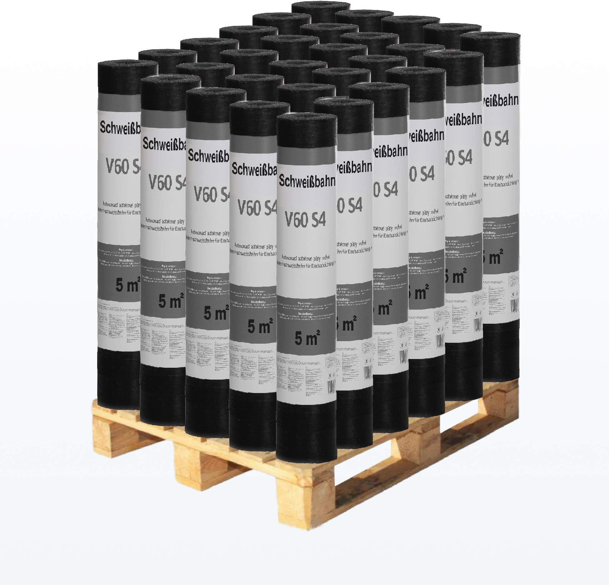 Welding membrane V60 S4 talcummed 150 m bitumen membrane roofing felt 30 rolls