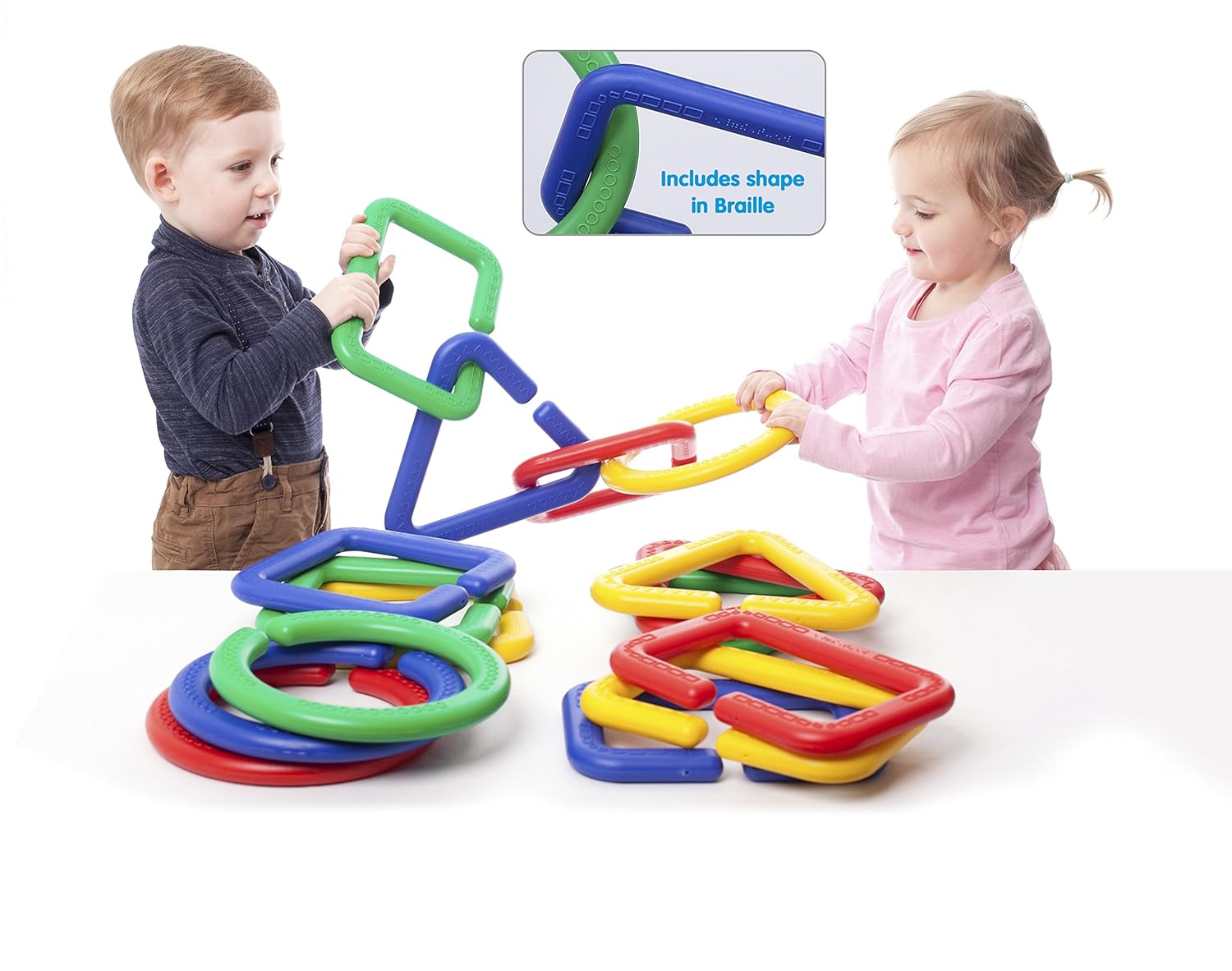 Educational Advantage EA-68 Giant Linking Shapes