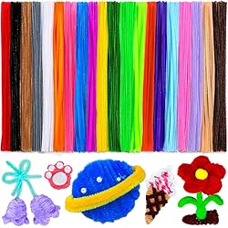Eppingwin 200 PCS Pipe Cleaners, Multi-Colored Pipe