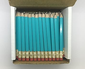 Amazon.com : Half Pencils with Eraser 