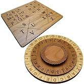 Pigpen Cipher and Elves Decoder Disk Escape Room Props Bundle