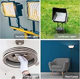 BROTOU Dimmable R7s Halogen Bulb 118mm 400W 230V 4480LM 2800K 6 Pack view 7
