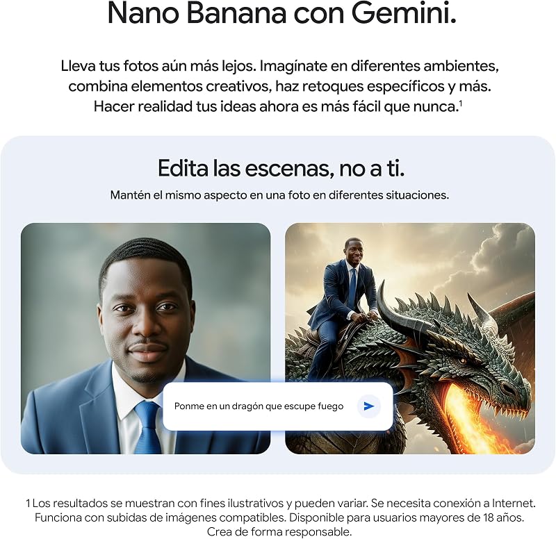 Pixel 10 Pro XL - Smartphone Android desbloqueado com Gemini, câmera traseira tripla, bateria de mais de 24 horas e tela Super Atua de 6,8" - Obsidian, 256GB