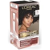L&rsquo;Oreal Paris Excellence Universal Nudes Hair Color, 1N Natural Black | Permanent Hair Dye, Triple Care with 100% Gray Coverage &amp; Long-Lasting Color, Ammonia-Free