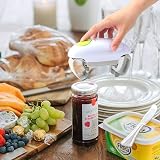 Chulovs Electric Jar Opener White - Hands Free Automatic Kitchen Gadget view 7