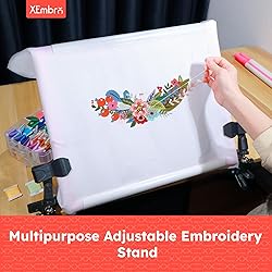 XEmbro Large Embroidery Scroll Frame, Adjustable