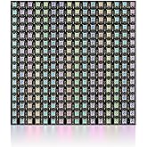 SEZO LED Matrix WS2812B Panel RGB 5050SMD16x16 256 Pixels Digital Flexible Individually Addressable for Arduino LED Programme