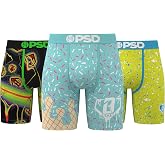 PSD Mens Underwear Baseball Lifestyle 101 Boxer Briefs, Packs &amp; Singles