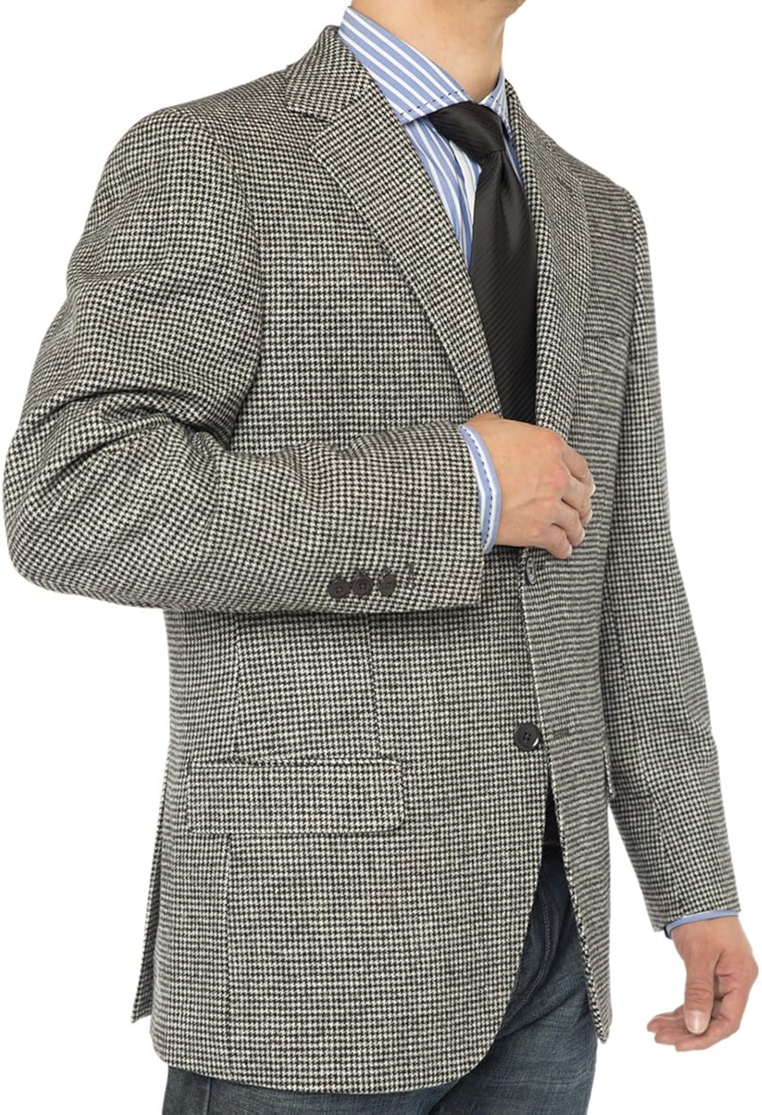 Luciano Natazzi Men's 2 Button Luxe Camel Hair Suit Jacket Sport Coat Blazer at  Men’s Clothing store