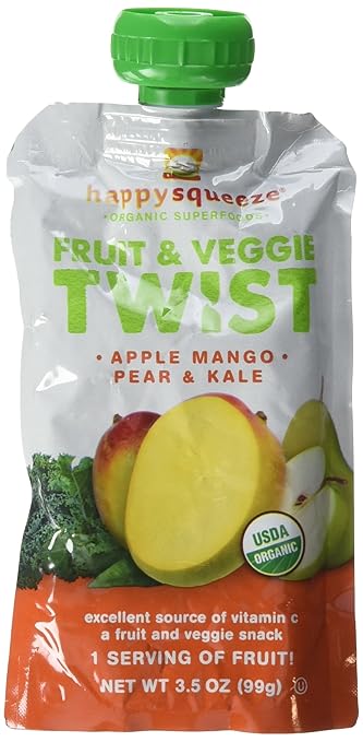 vegetable squeeze pouches