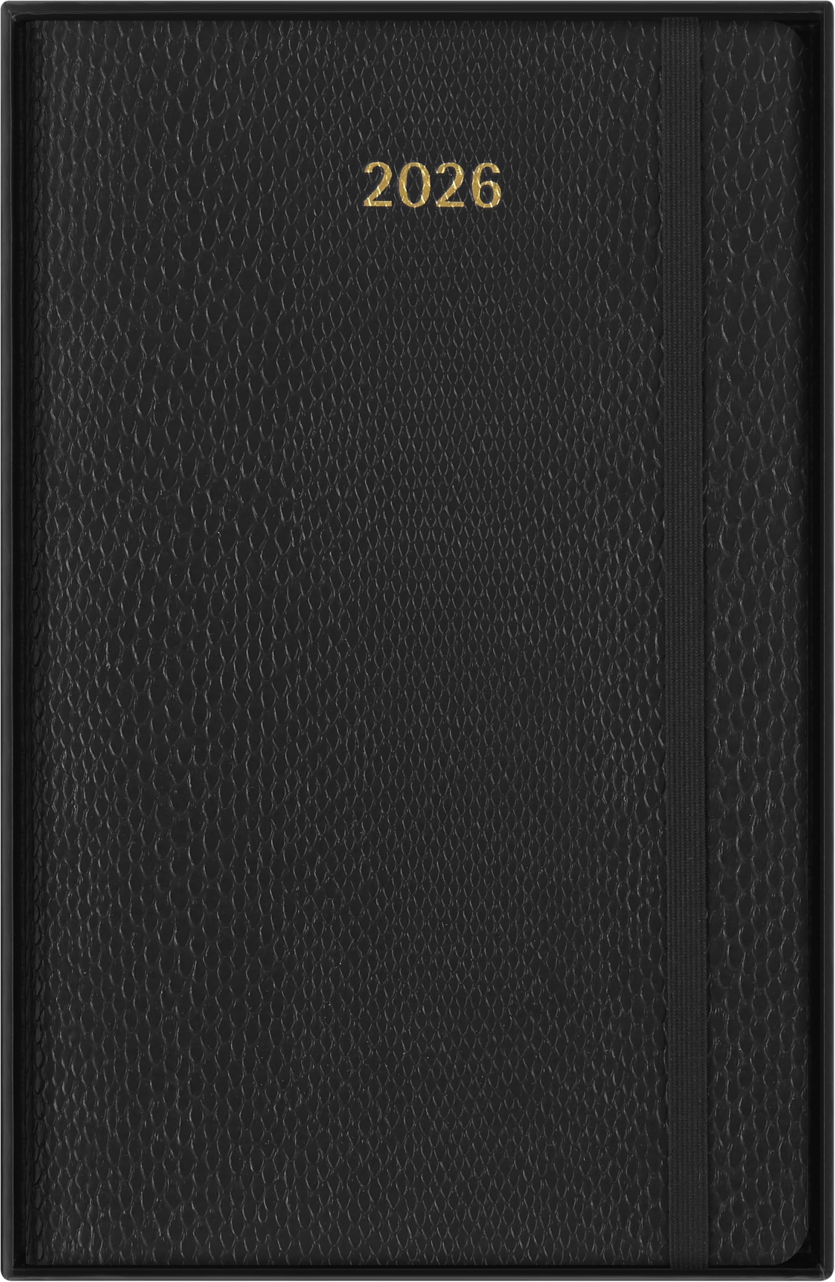 Moleskine Precious and Ethical 12 Month 2026 Weekly Planner, Soft Cover, Large (5″ x 8.25″), Black, 144 pages