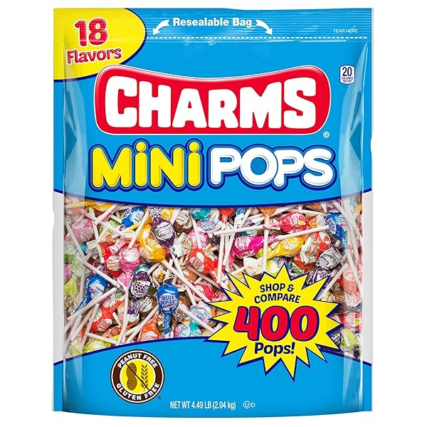 CHARMS MINI POPS – 4.5 LB BAG OF...