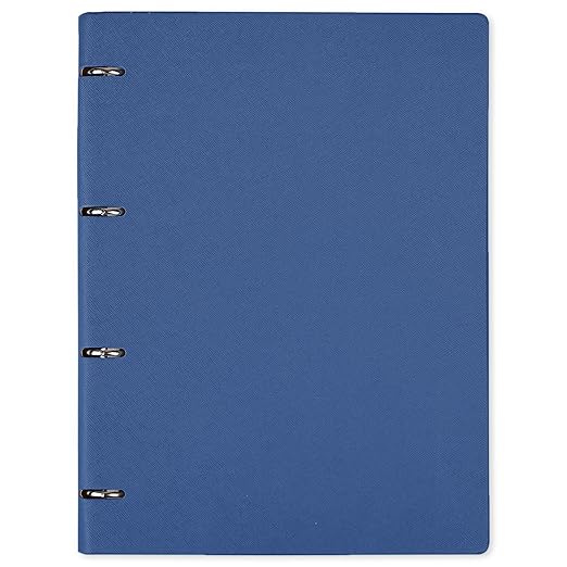 Binder Ruled Notebook A4 Executive Origaniser Refillable Planner Round