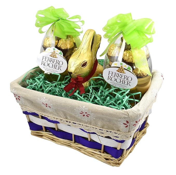 Gift Universe EASTER Gift Basket with Ferrero