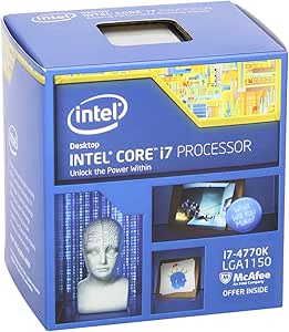 Intel Chip 3.4 4 BX80646I74770K