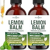 NEW AGE Lemon Balm Tincture - Mood Support Supplement - Lemon Balm Leaf Extract Drops - Vegan, Sugar & Alcohol-Free Calming Supplement - 4 fl oz