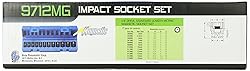 Grey Pneumatic (9712MG) 1/4" Drive 12-Piece Metric
