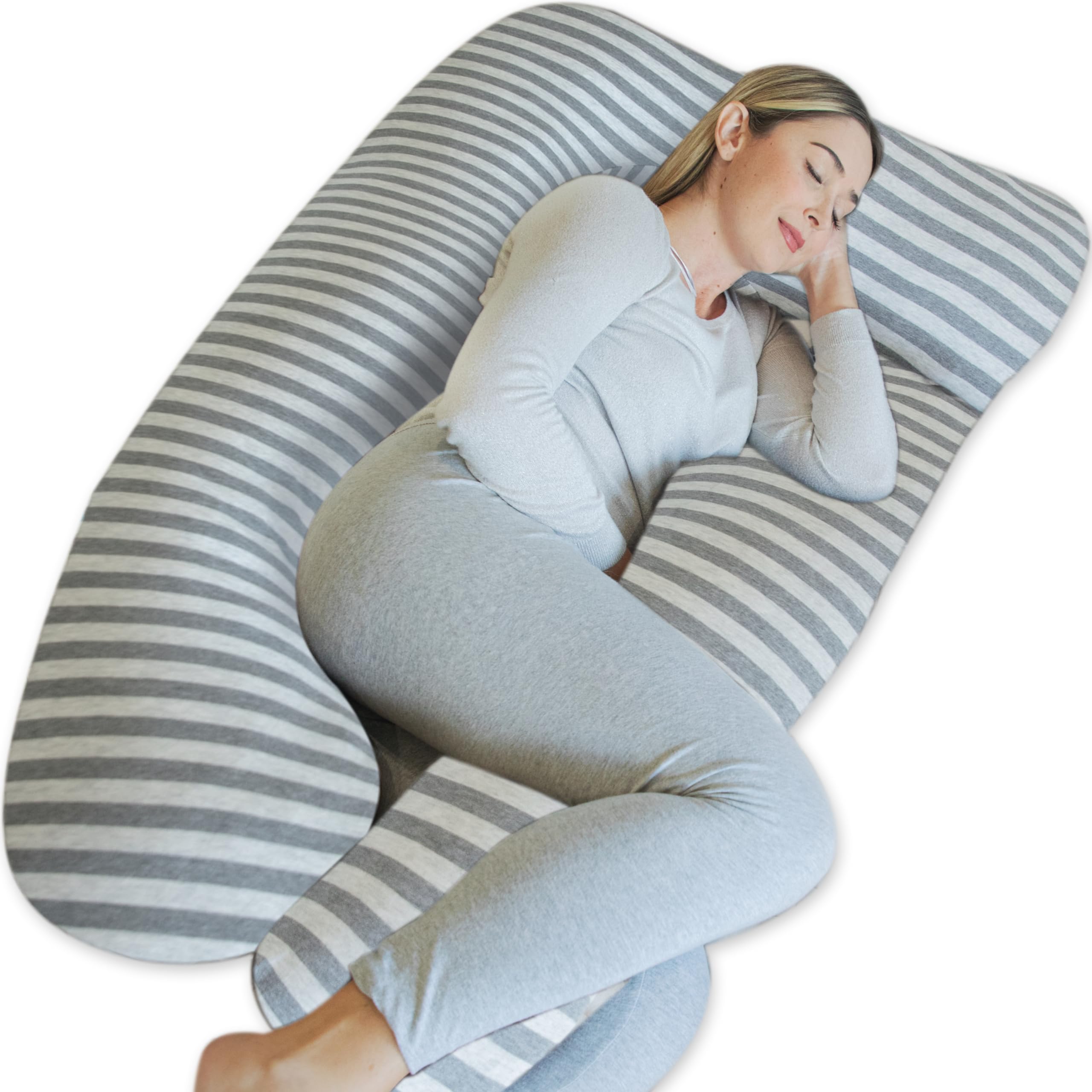 Pharmedoc Pregnancy Pillows, U-Shape Full Body