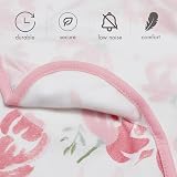 GLLQUEN BABY Baby Swaddle Wraps 0-3 Months Organic Cotton 3 Pack Flower view 9