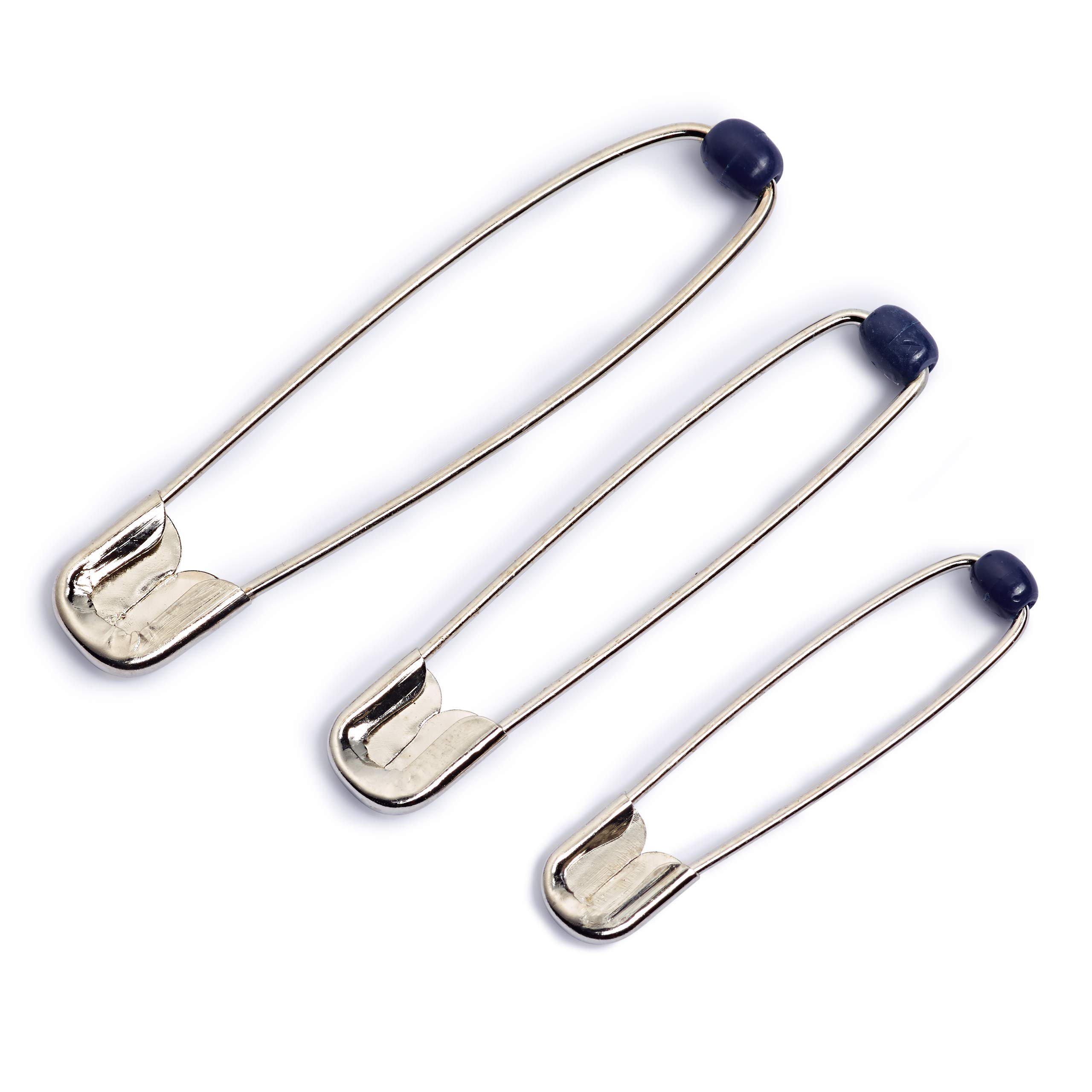 Prym - Stainless Steel Silver (34-48mm) Safety Pins - 1 Unit