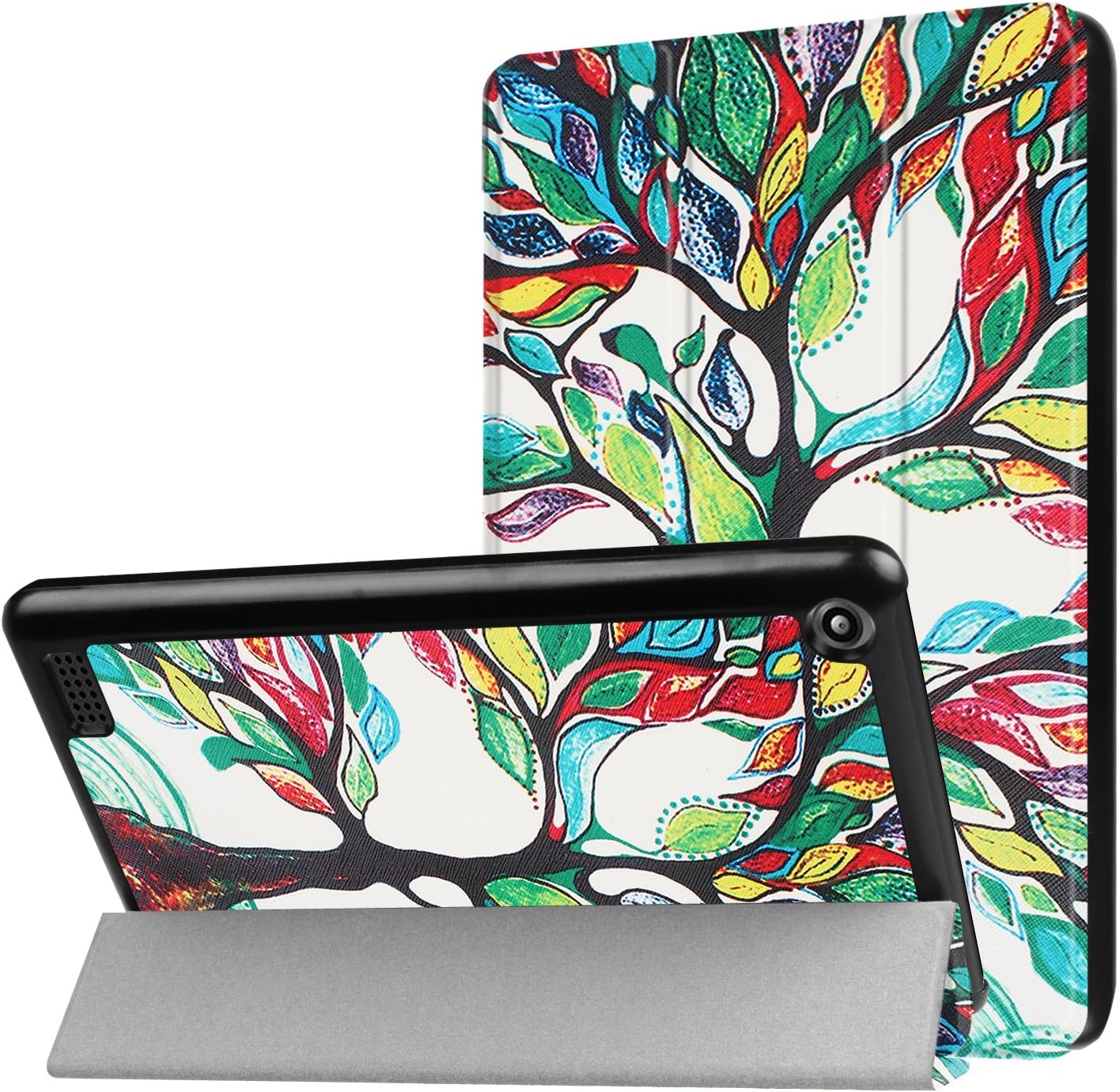 Case for New Amazon Fire 7 2017 ULTRA SLIM WITH STAND AND WAKE & SLEEP FUNCTION, C6