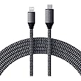 Satechi USB C to Lightning Cable – Apple MFi Certified – iPhone Fast Charging Cable – for iPhone 14 Pro/14/14 Plus, iPhone 13 Pro Max/13 Pro/13/13 Mini, AirPods Pro, AirPods 3/2/1 (6ft/2m)