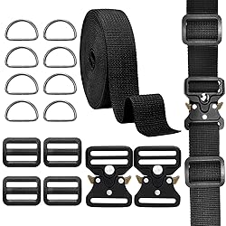 CooBigo 2 Sets Tactical Buckle Strap Kit, 1 Inch