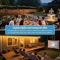 AILBTON 4 Pack Suspension Outdoor String Light