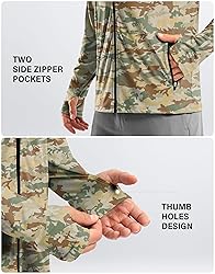 G Gradual Men's UPF 50+ Sun Protection Hoodie